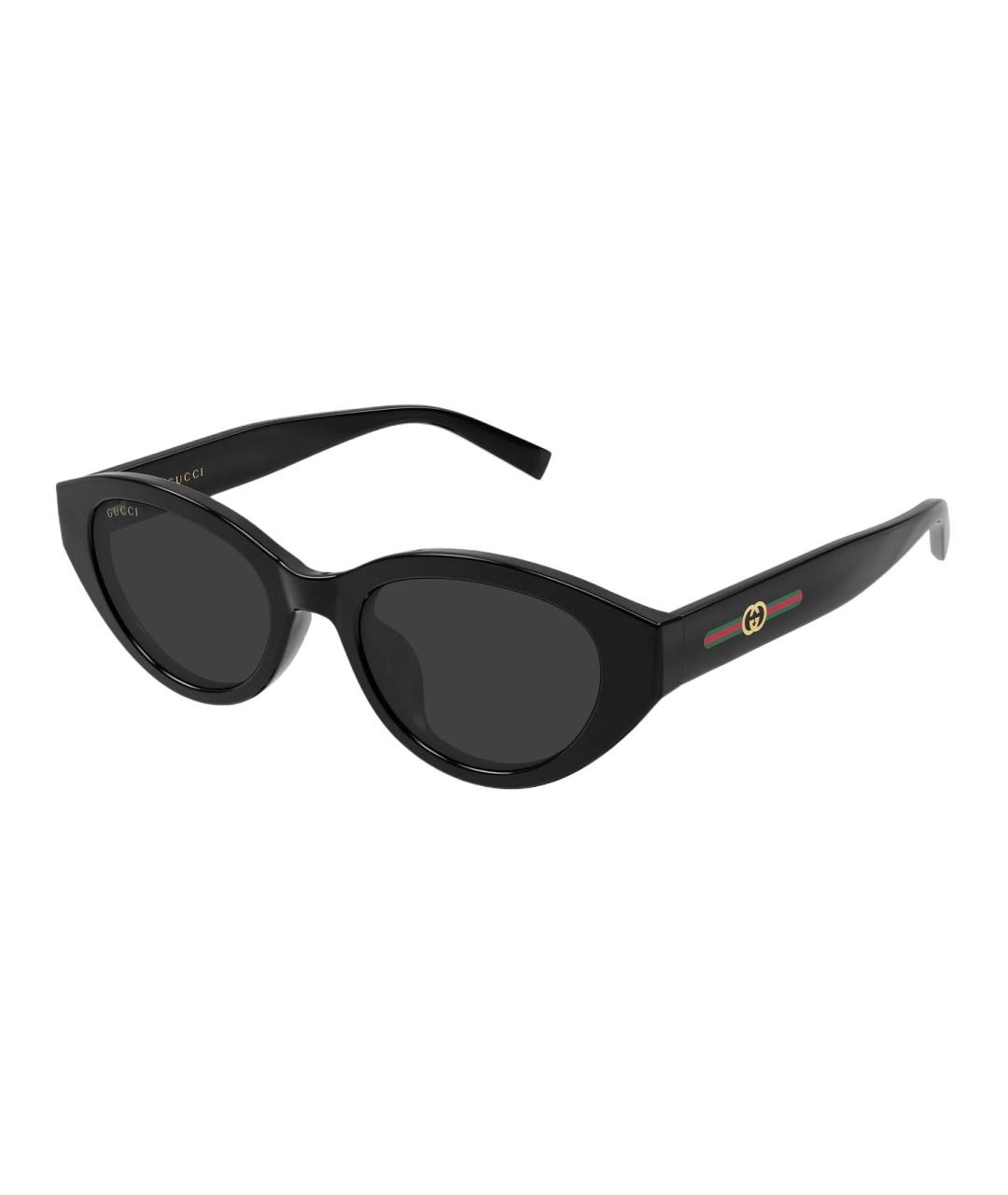GUCCI Черные пластиковые солнцезащитные очки, фото 3