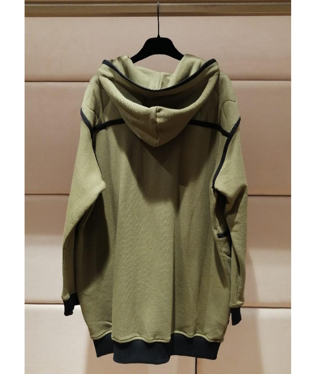 LOVE MOSCHINO Хаки куртка, фото 2