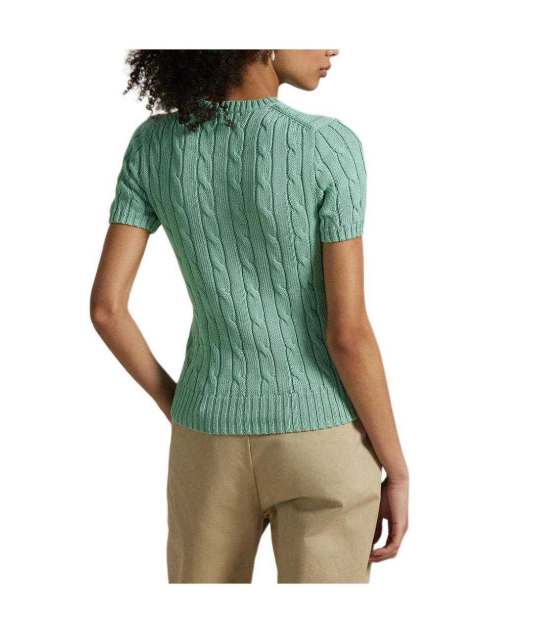 POLO RALPH LAUREN Бирюзовый джемпер / свитер, фото 3