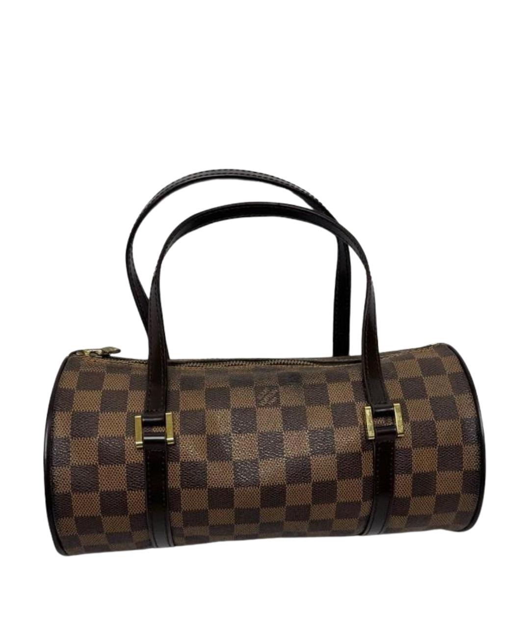 LOUIS VUITTON Коричневая сумка с короткими ручками, фото 1