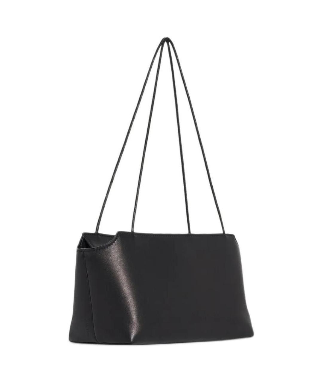 THE ROW Черная кожаная сумка через плечо, фото 2