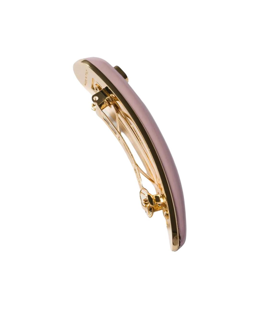 MIU MIU Розовая заколка, фото 2