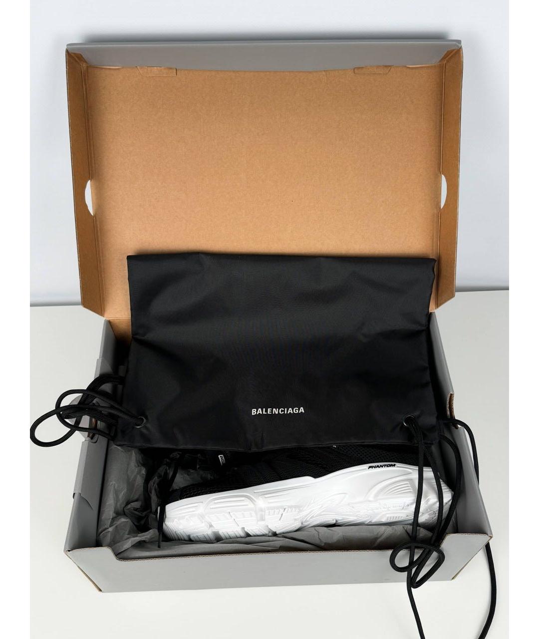 BALENCIAGA Черные низкие кроссовки / кеды, фото 4