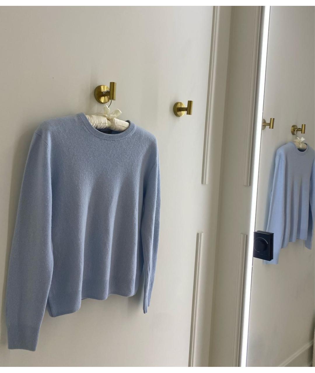 12 STOREEZ Голубой кашемировый джемпер / свитер, фото 5