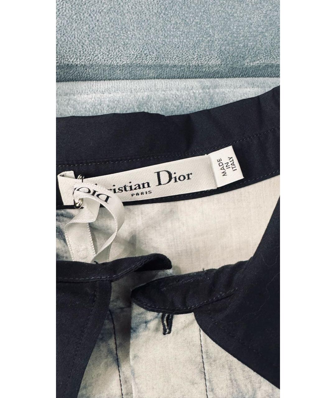 CHRISTIAN DIOR Хлопковая рубашка, фото 5