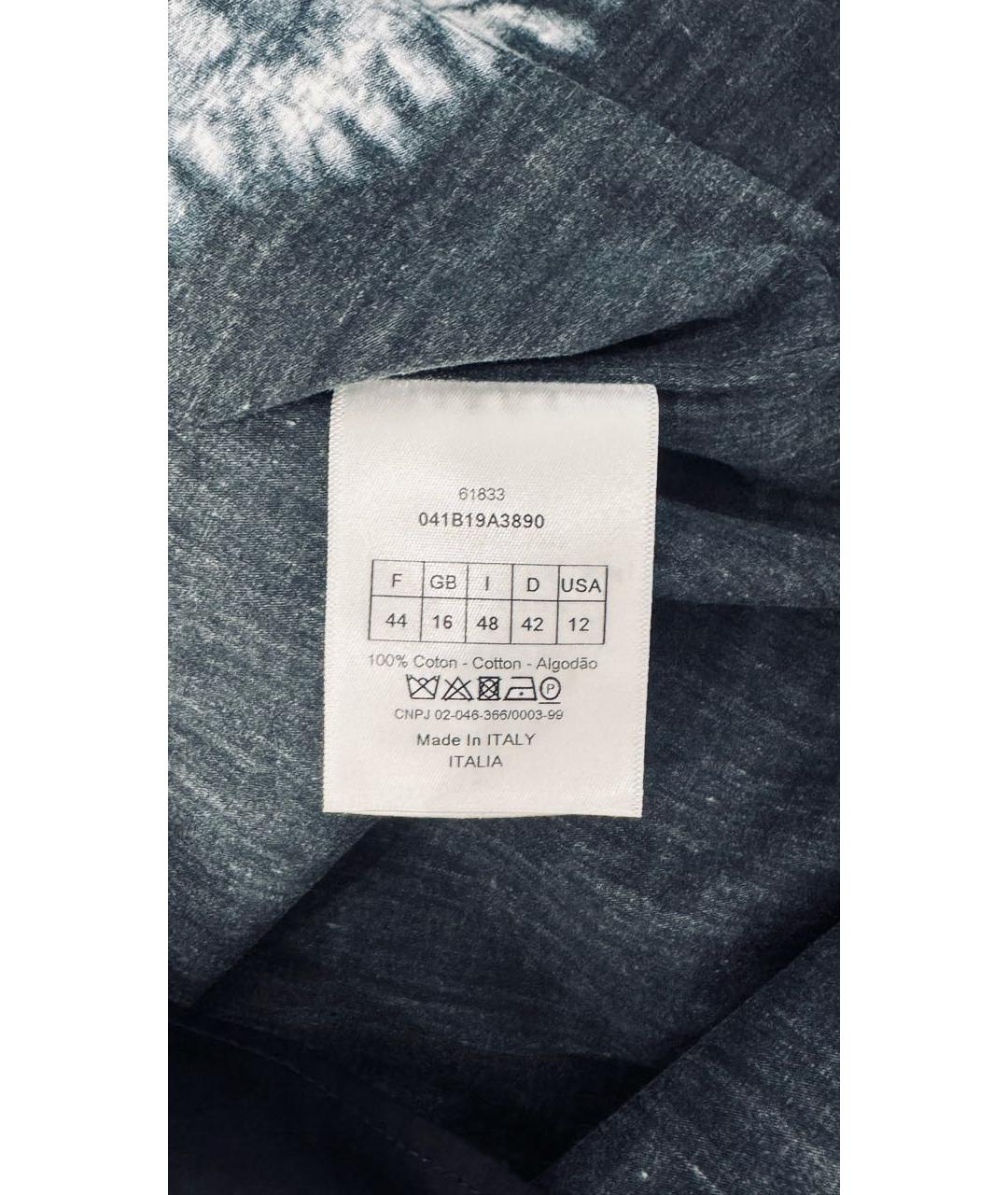 CHRISTIAN DIOR Хлопковая рубашка, фото 7