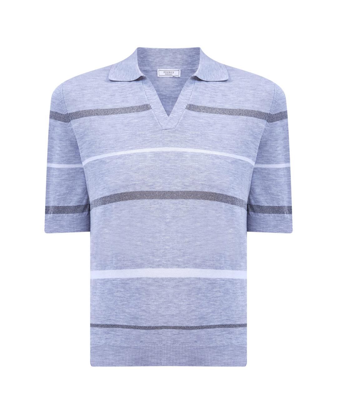 PESERICO Серый хлопковый джемпер / свитер, фото 1