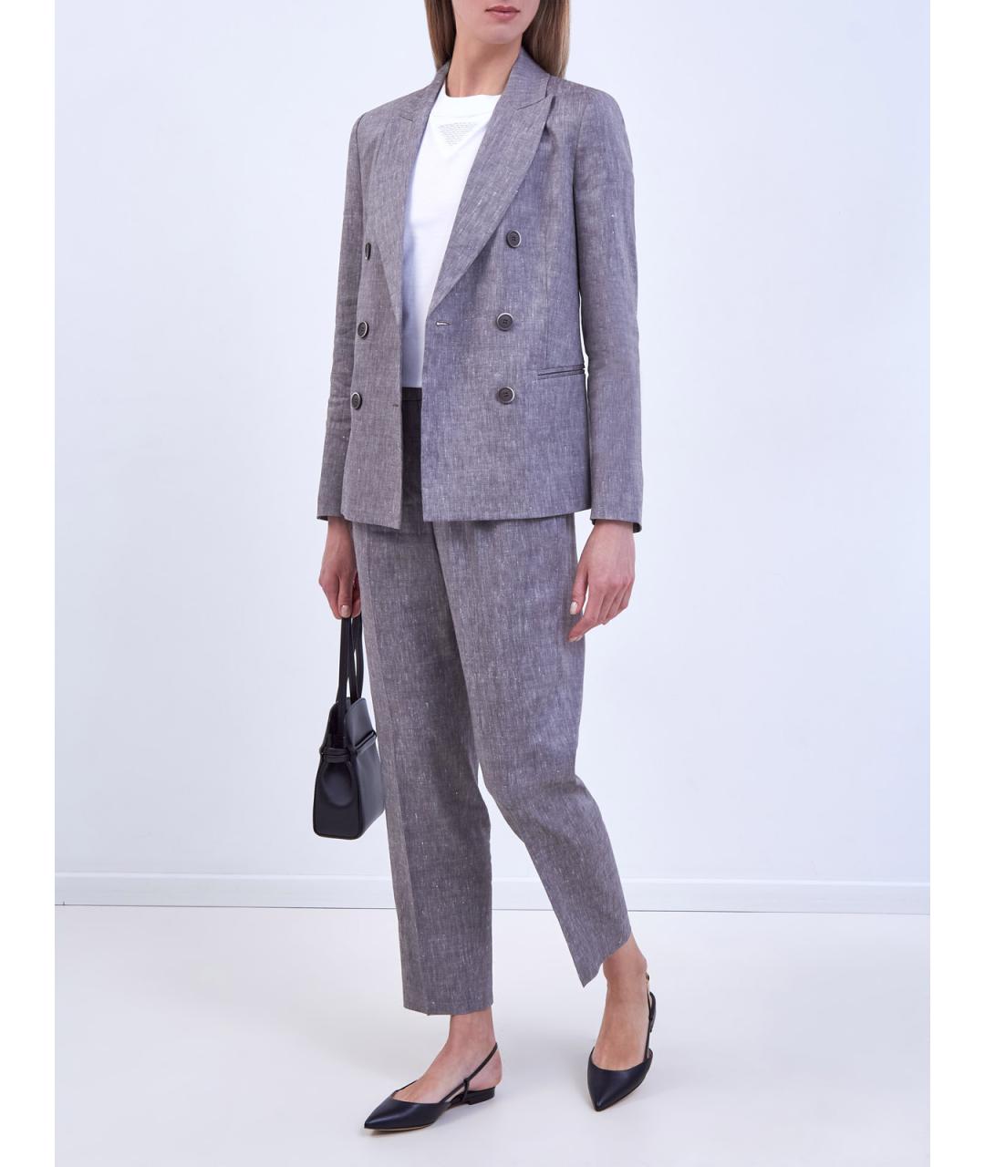 PESERICO Белая хлопковая футболка, фото 2