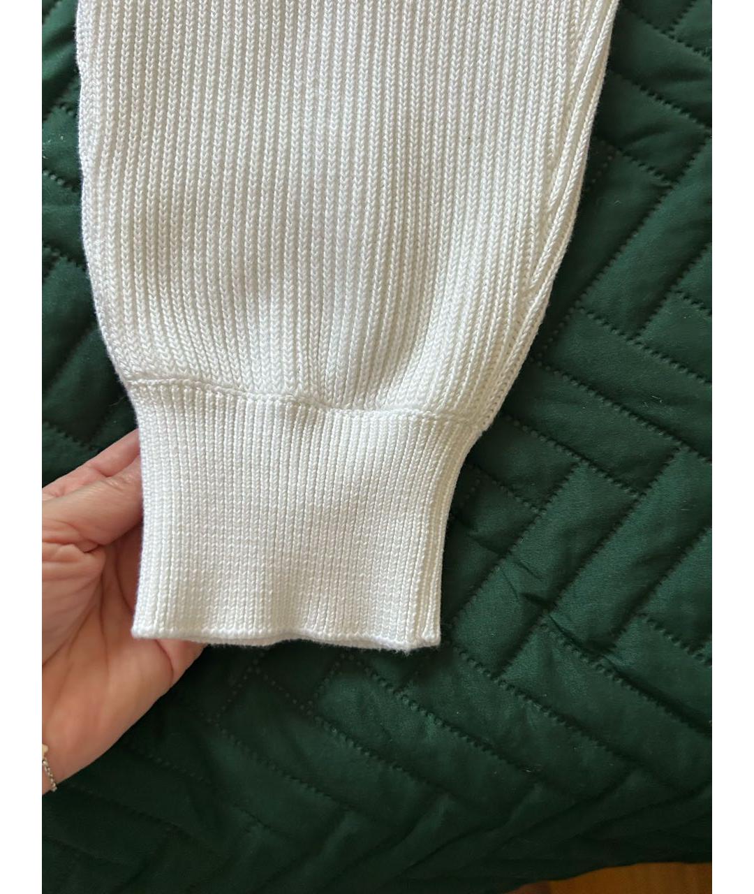 BRUNELLO CUCINELLI Белый хлопковый костюм с брюками, фото 6