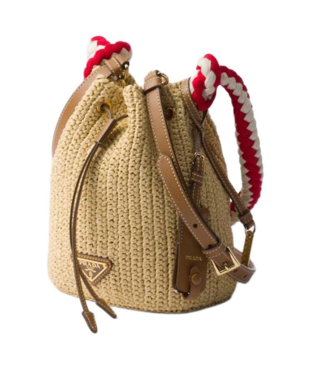 PRADA Коричневая сумка через плечо, фото 2