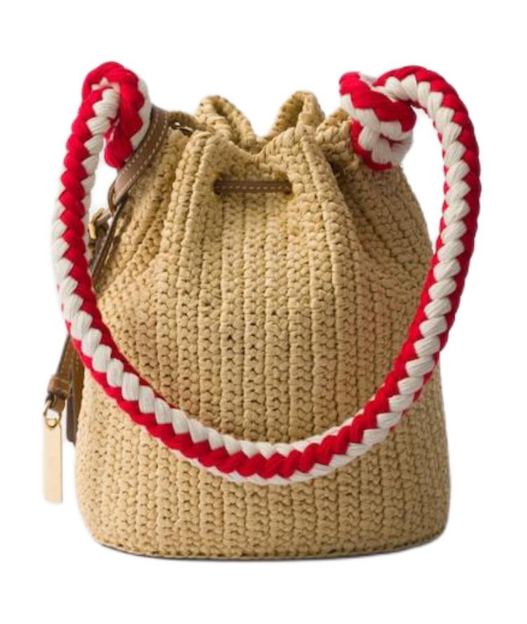 PRADA Коричневая сумка через плечо, фото 3