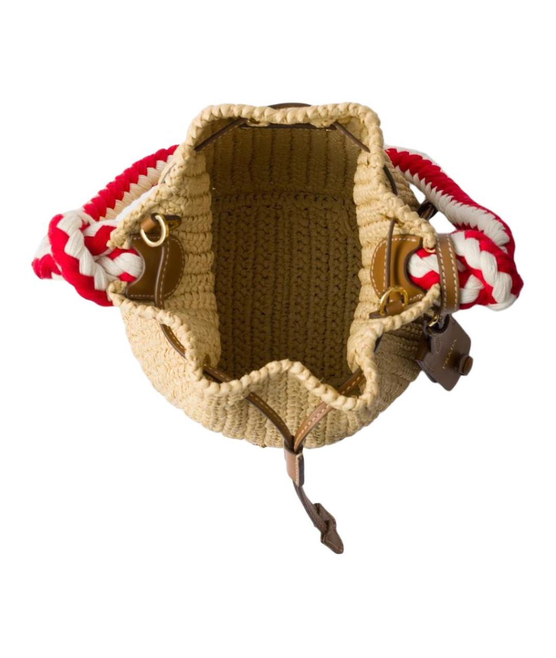 PRADA Коричневая сумка через плечо, фото 4