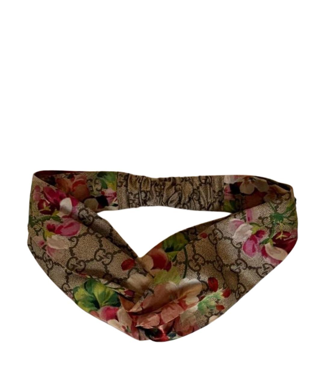 GUCCI Коричневая повязка, фото 1