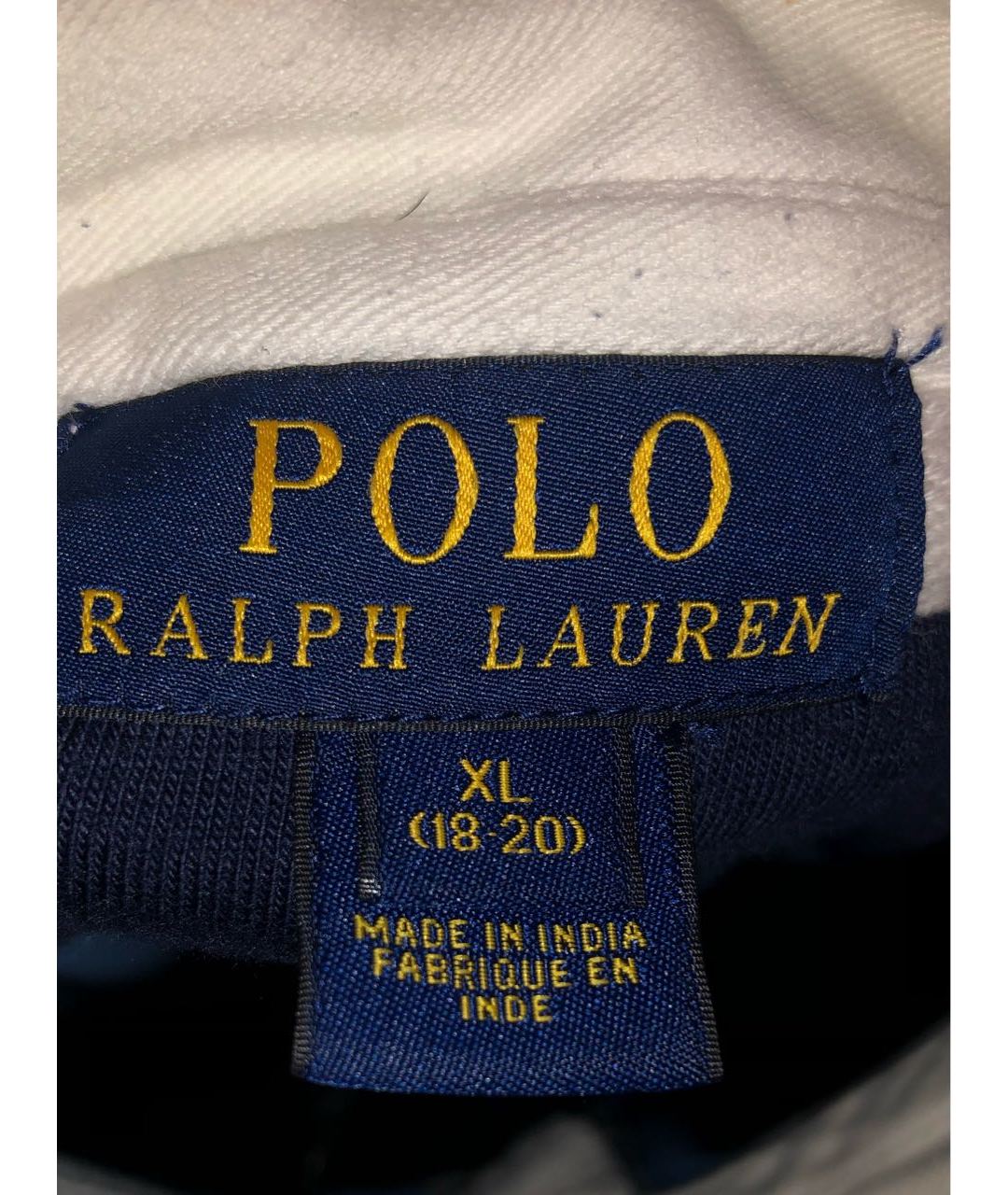 POLO RALPH LAUREN Голубой хлопковый джемпер / свитер, фото 3