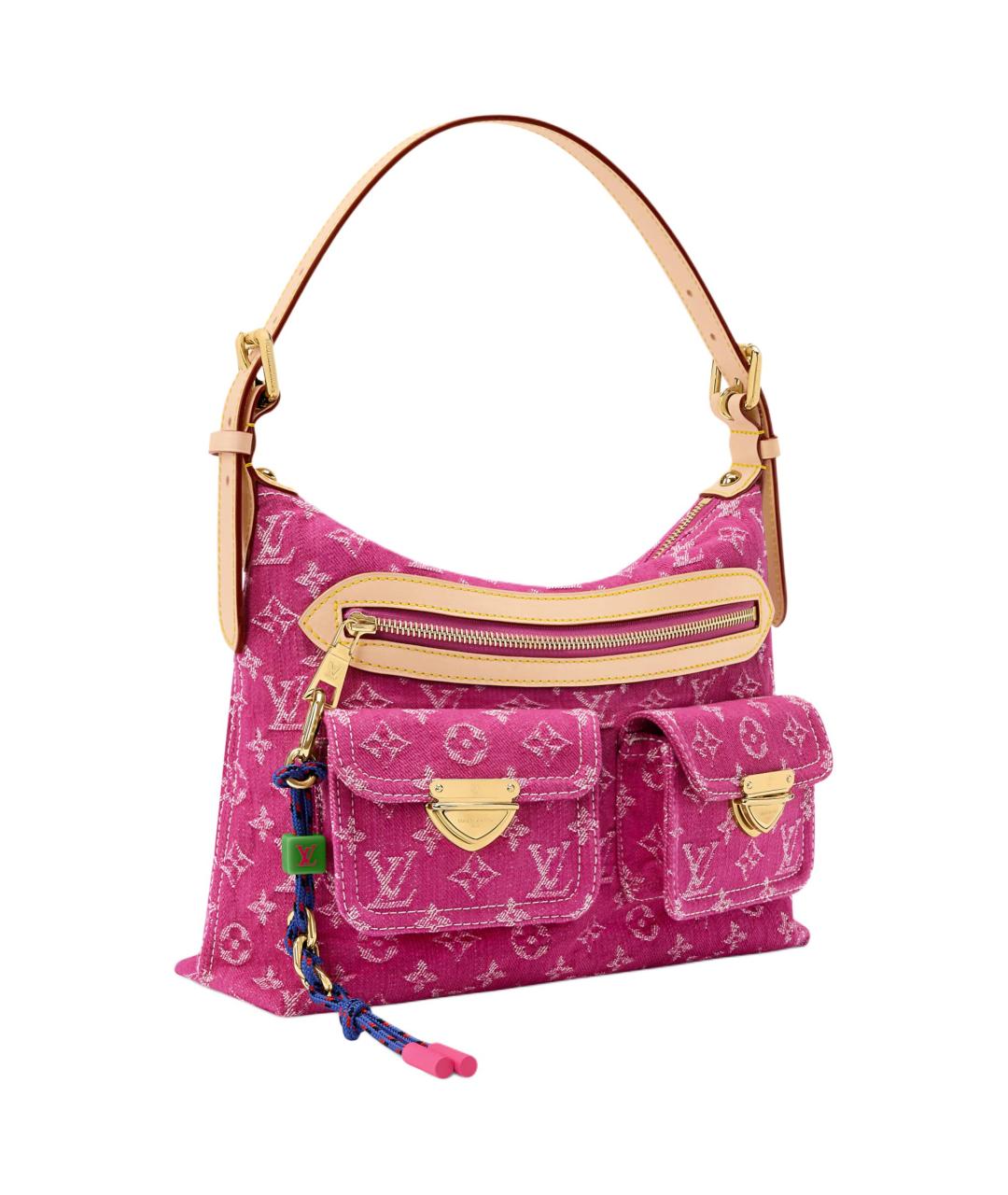 LOUIS VUITTON Фуксия сумка через плечо, фото 2