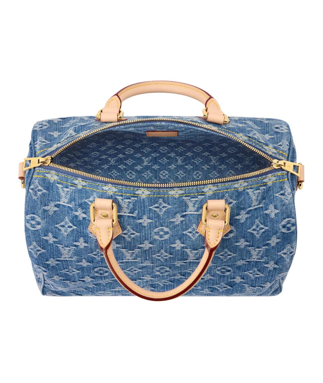 LOUIS VUITTON Синяя сумка через плечо, фото 4