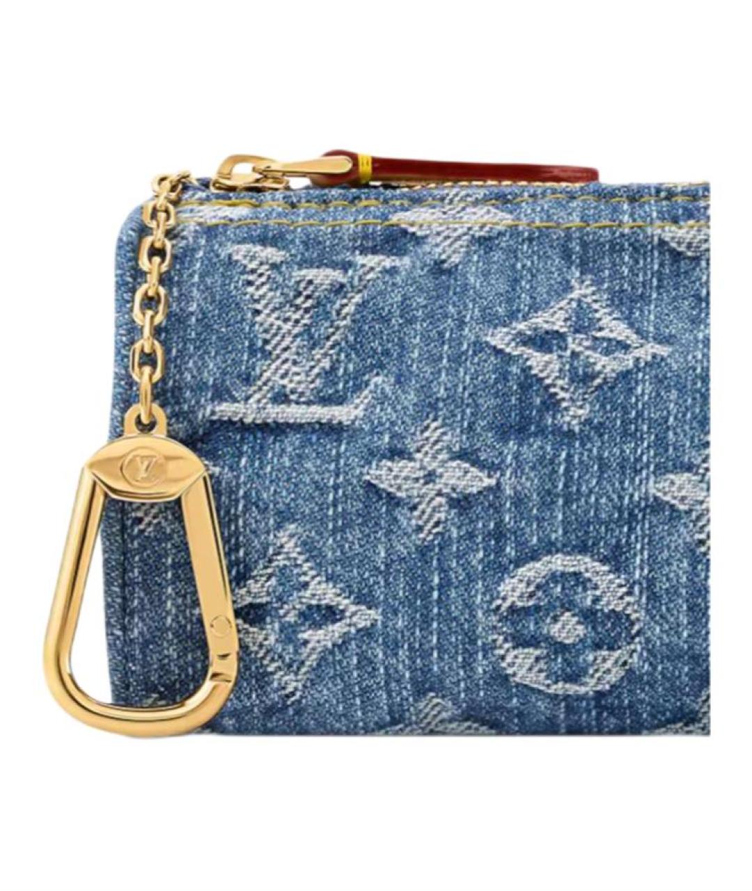 LOUIS VUITTON Синий кошелек, фото 5
