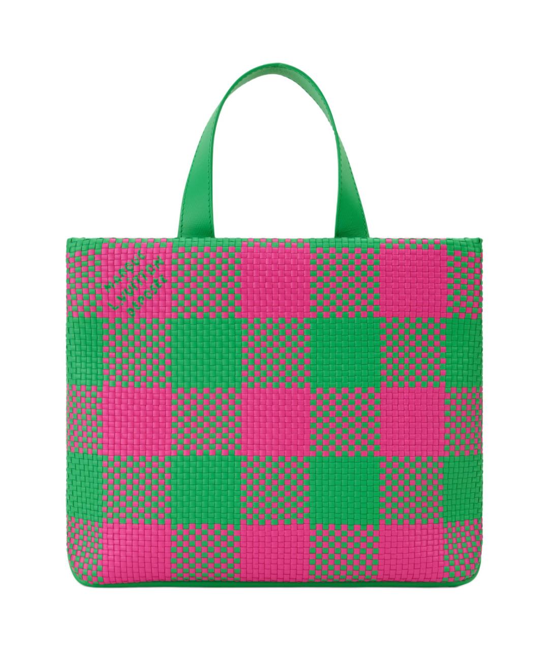 LOUIS VUITTON Зеленая кожаная сумка на плечо, фото 3
