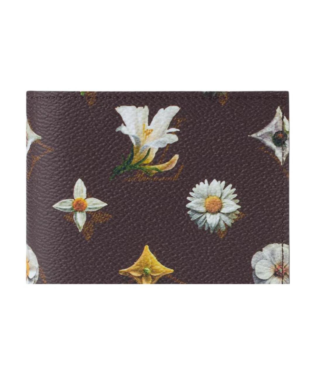 LOUIS VUITTON Коричневый кардхолдер, фото 5