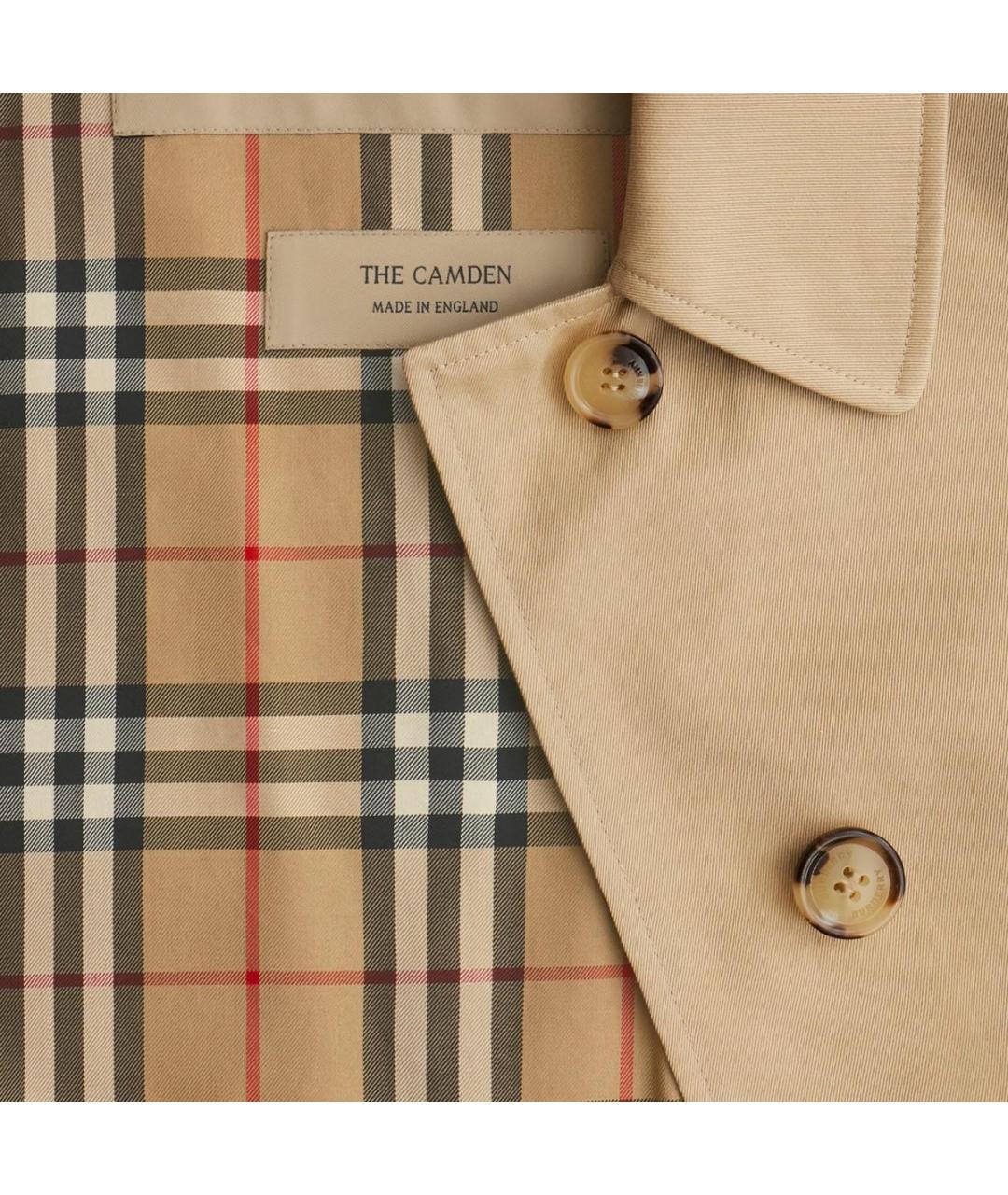 BURBERRY Бежевый тренч/плащ, фото 3