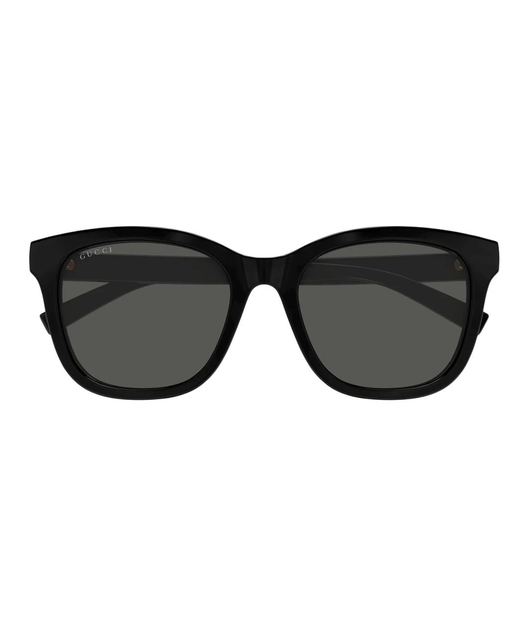 GUCCI Черные пластиковые солнцезащитные очки, фото 2
