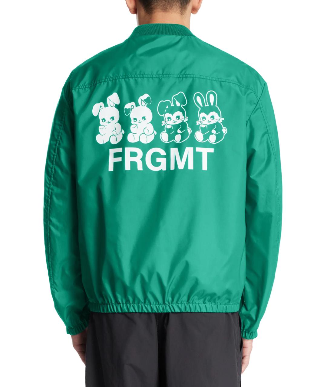 MONCLER Зеленая полиамидовая куртка, фото 5