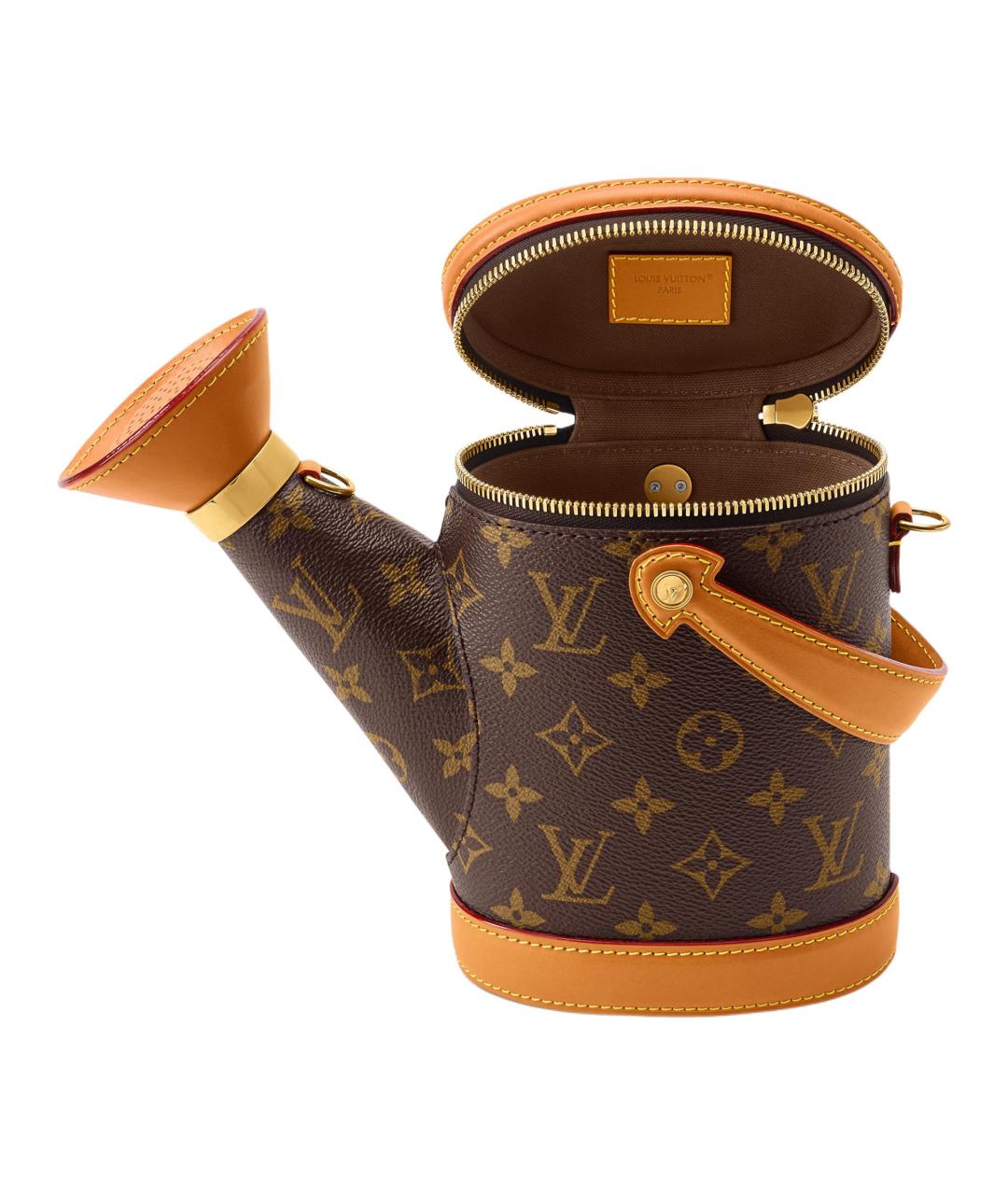 LOUIS VUITTON Коричневая сумка через плечо, фото 4