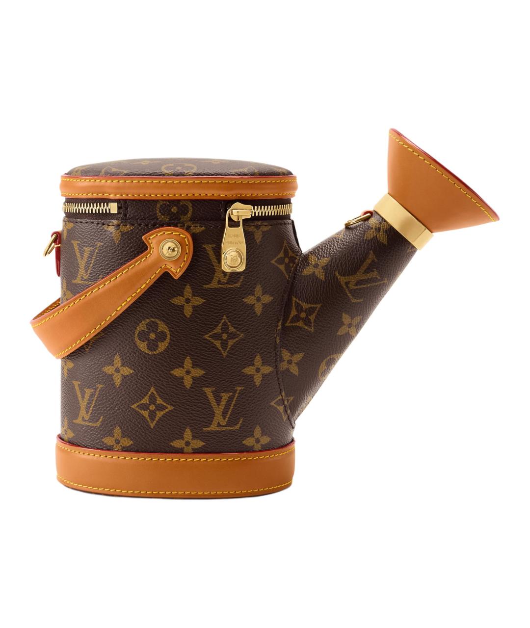 LOUIS VUITTON Коричневая сумка через плечо, фото 3