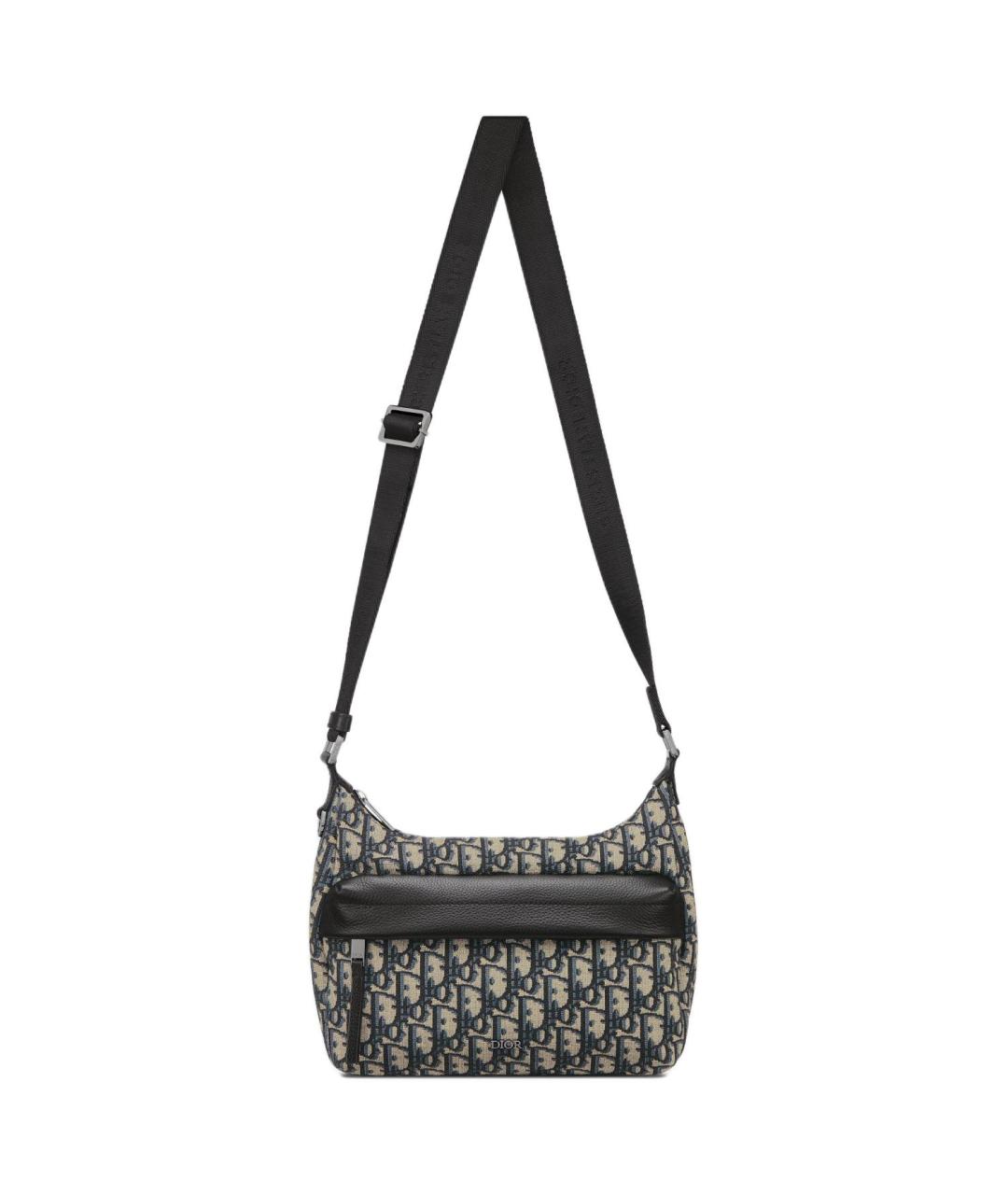 CHRISTIAN DIOR Темно-синяя сумка на плечо, фото 2