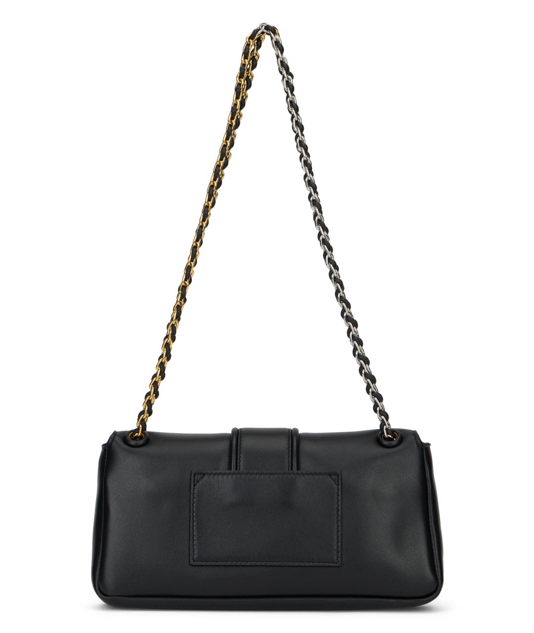 JACQUEMUS Черная хлопковая сумка через плечо, фото 3