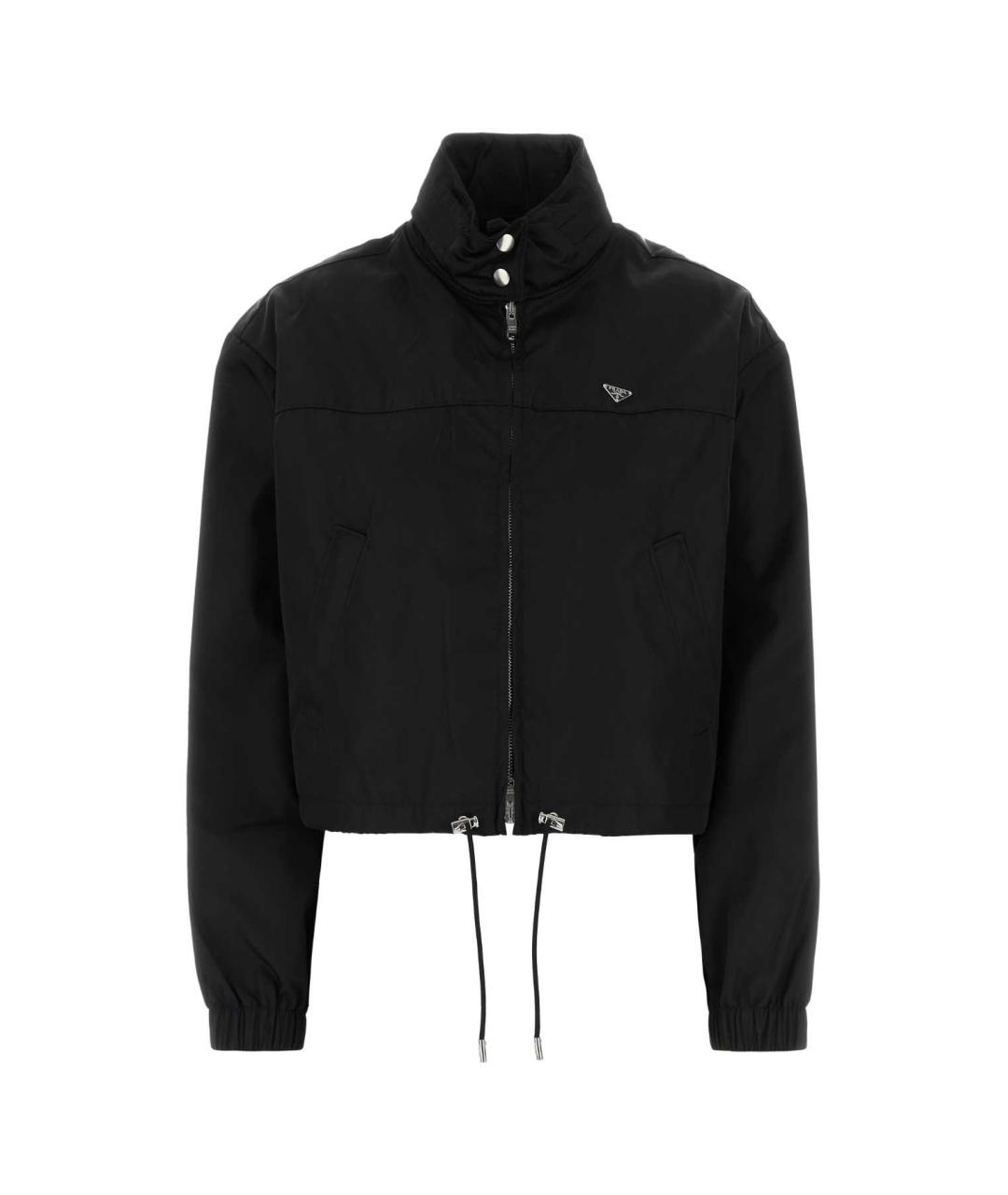 PRADA Черная полиамидовая куртка, фото 1