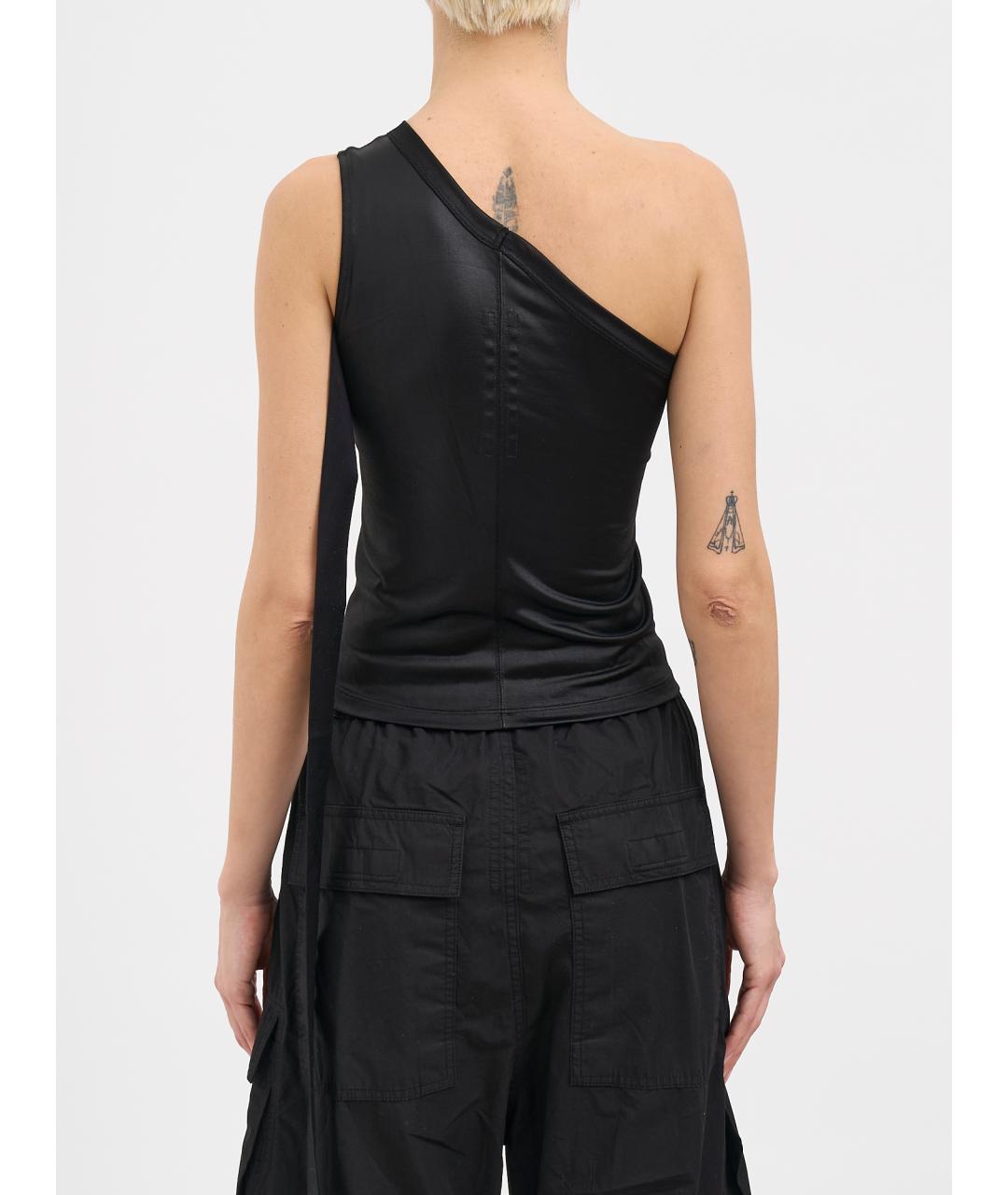 RICK OWENS DRKSHDW Черная майка, фото 3