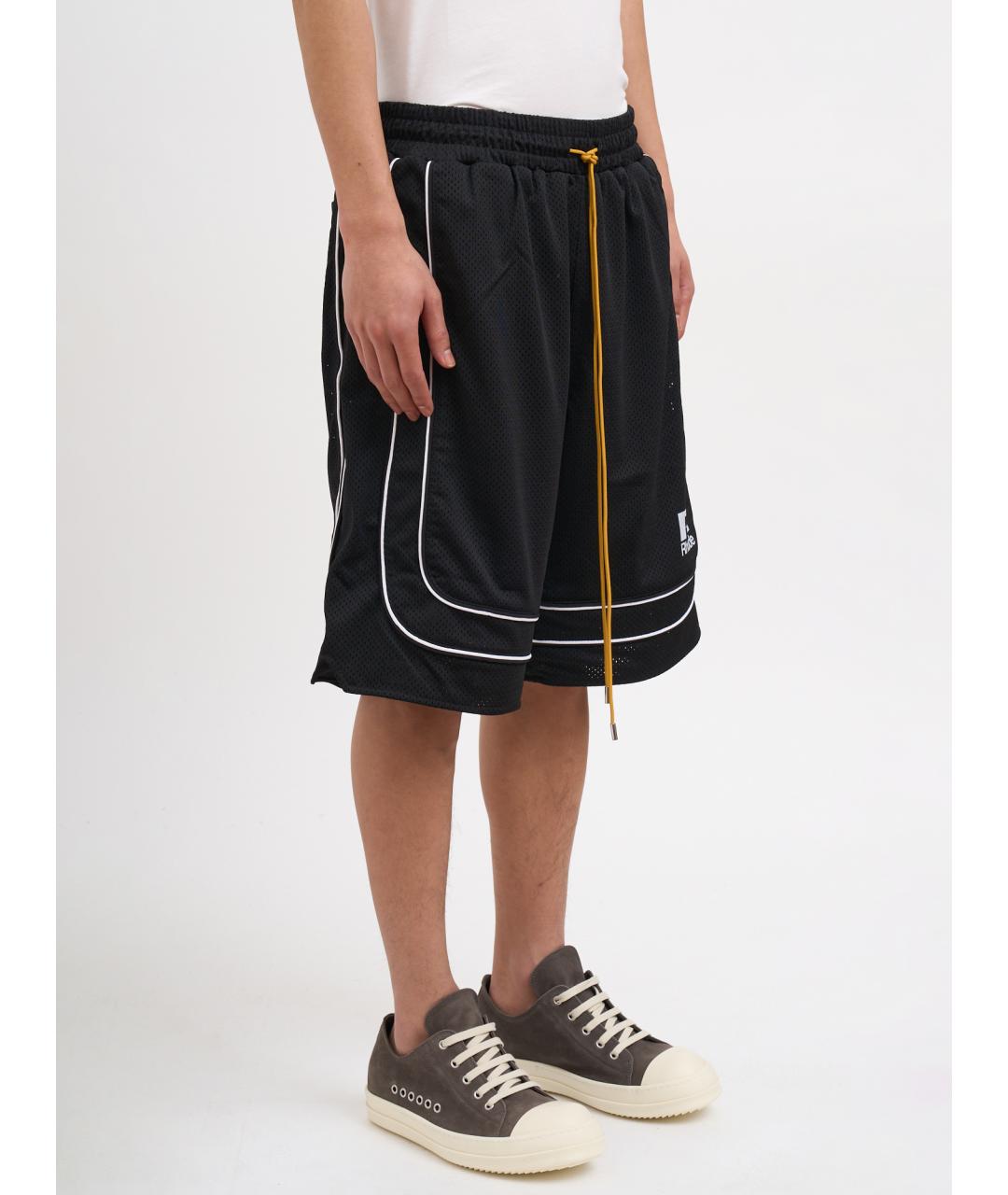 RHUDE Черные шорты, фото 3