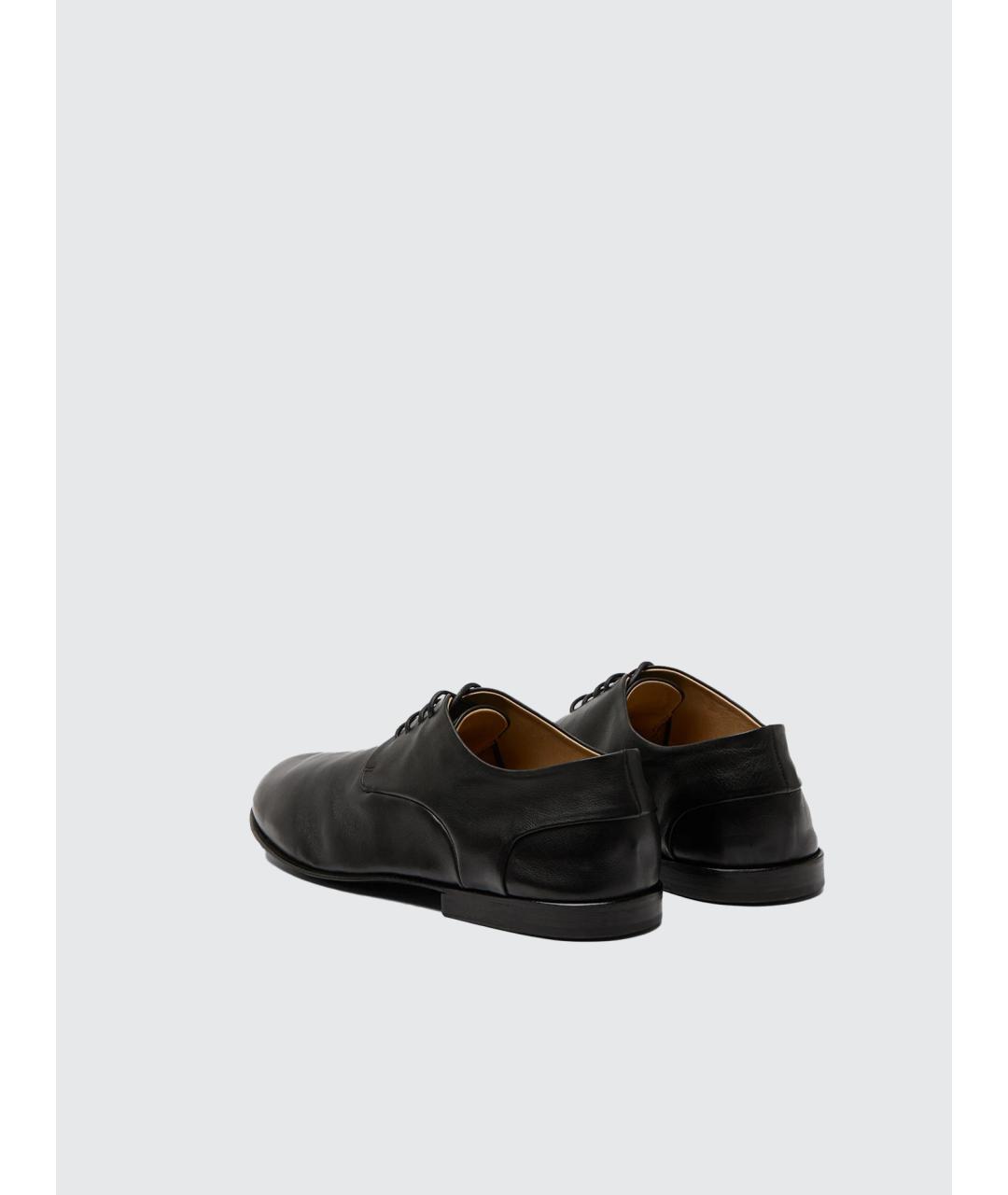 MARSELL Черные кожаные туфли, фото 3