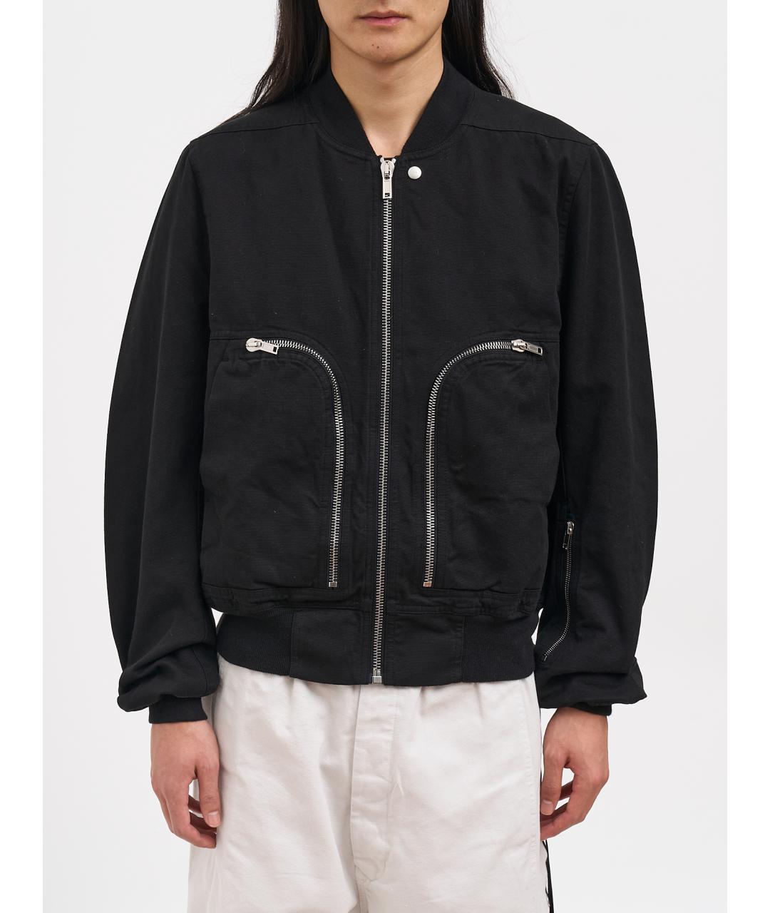 RICK OWENS DRKSHDW Черная хлопковая куртка, фото 6