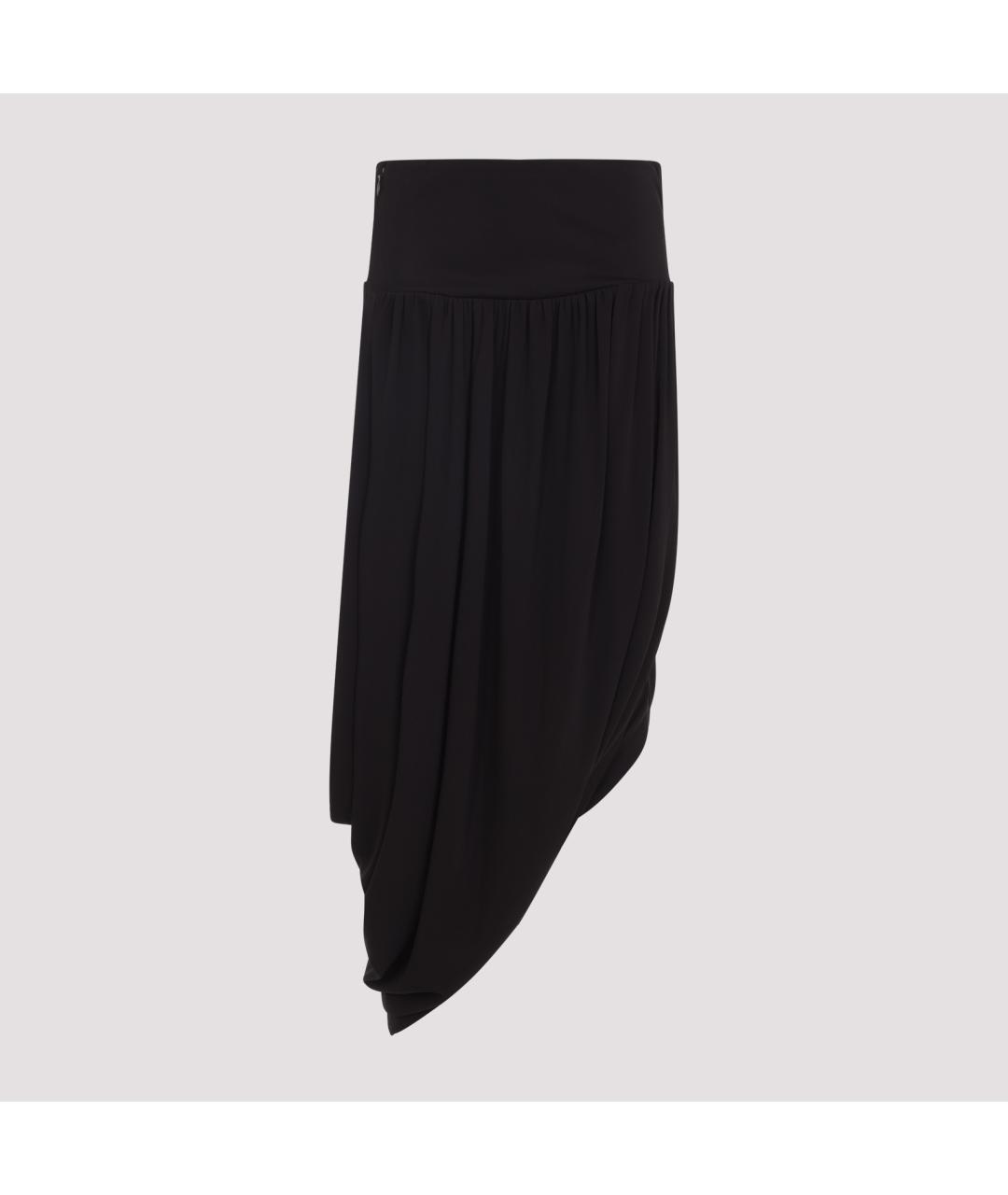 ALAIA Коричневая полиамидовая юбка миди, фото 2