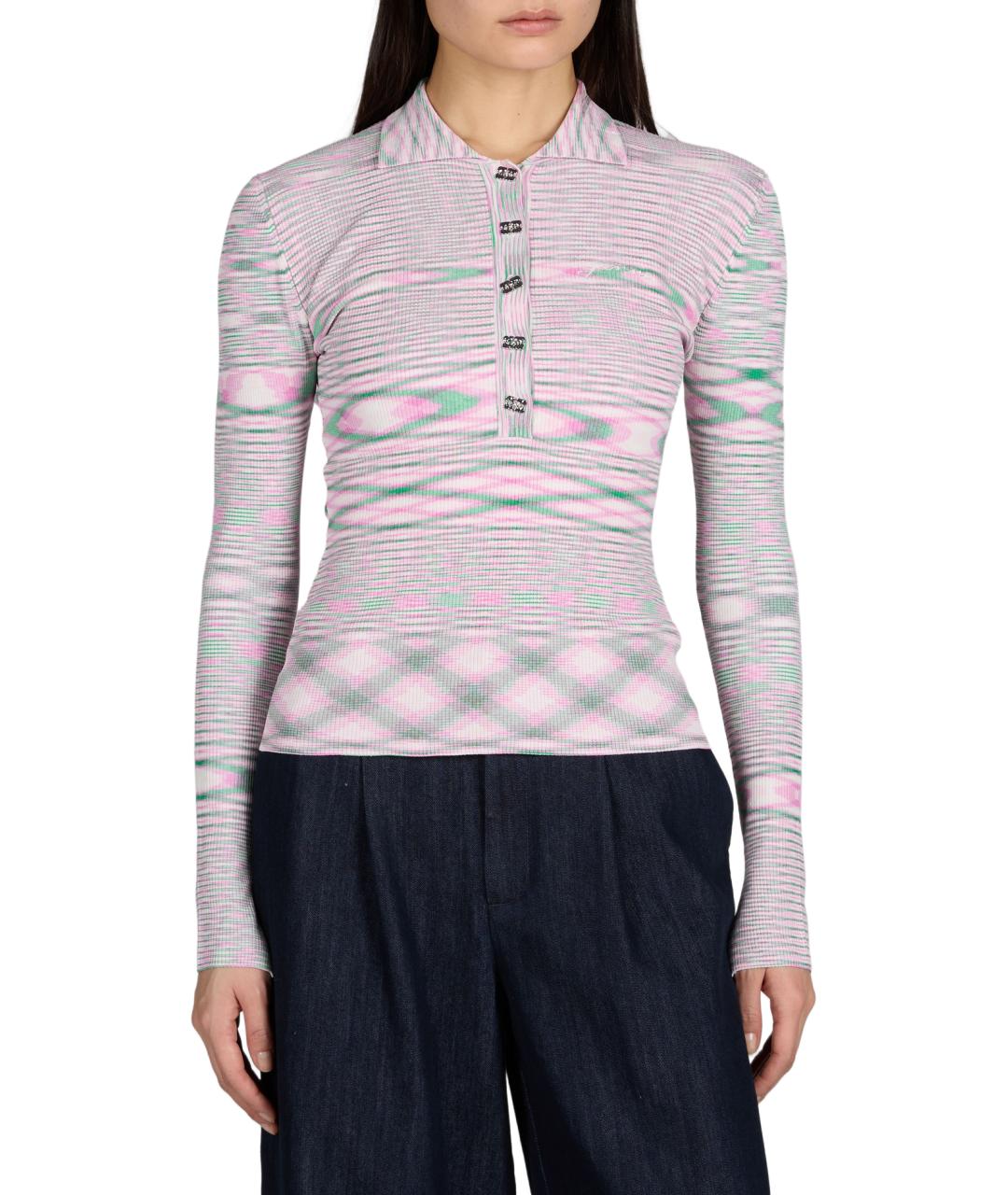 GANNI Мульти вискозный джемпер / свитер, фото 3