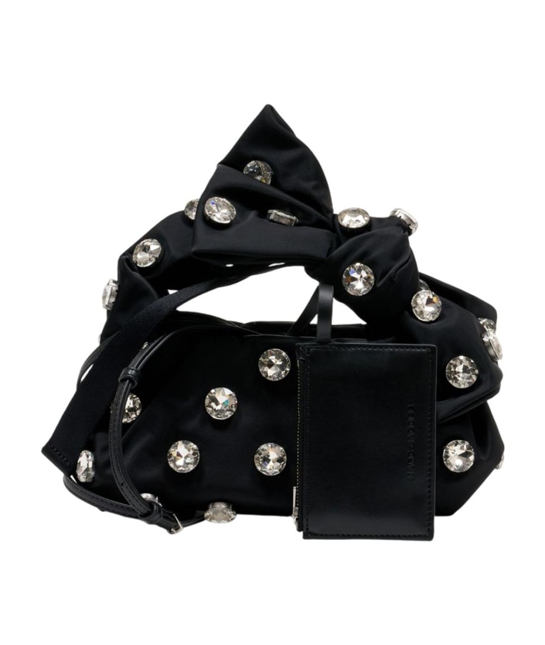 MARC JACOBS Черная синтетическая сумка с короткими ручками, фото 3