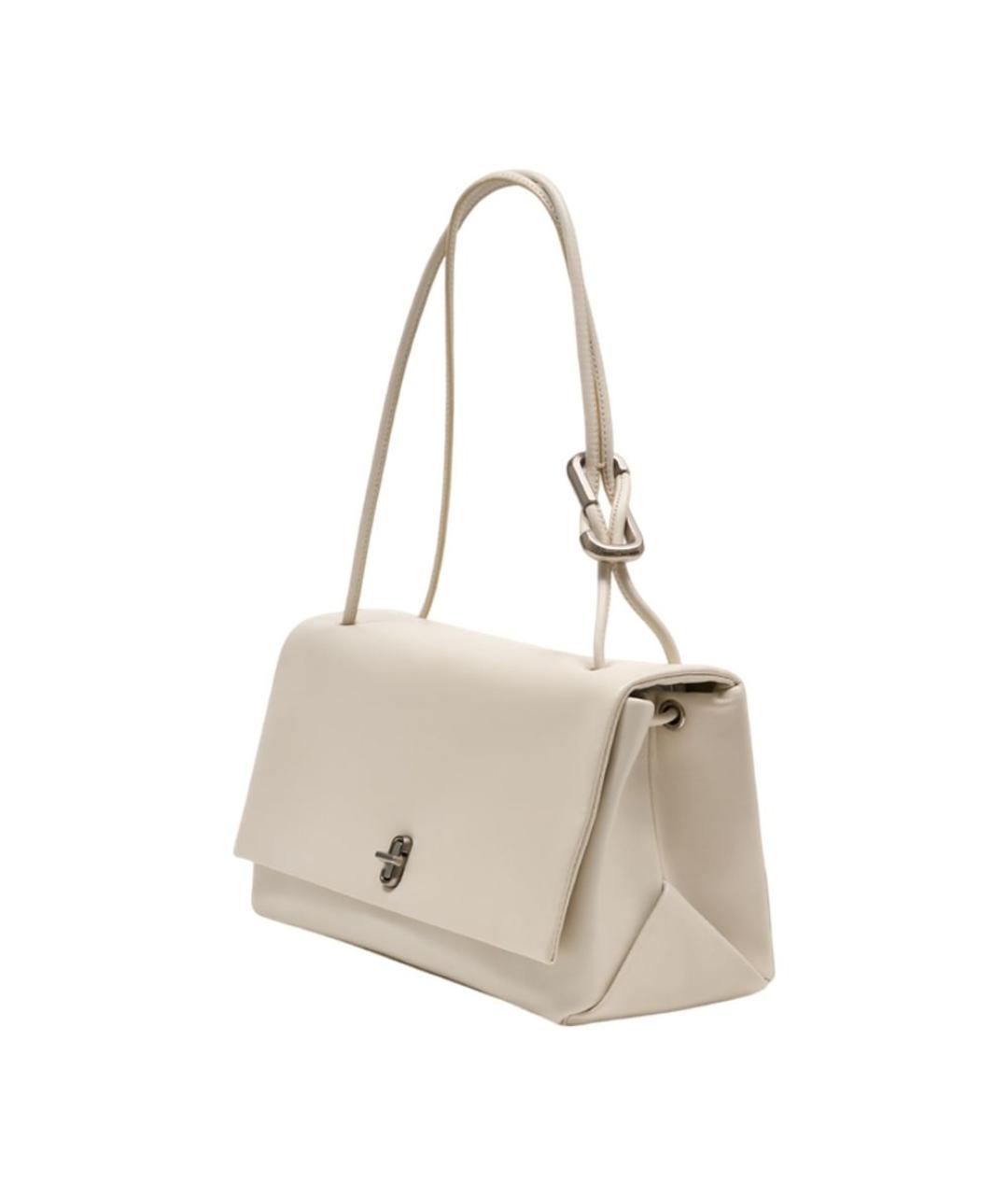 MARC JACOBS Белая кожаная сумка через плечо, фото 2