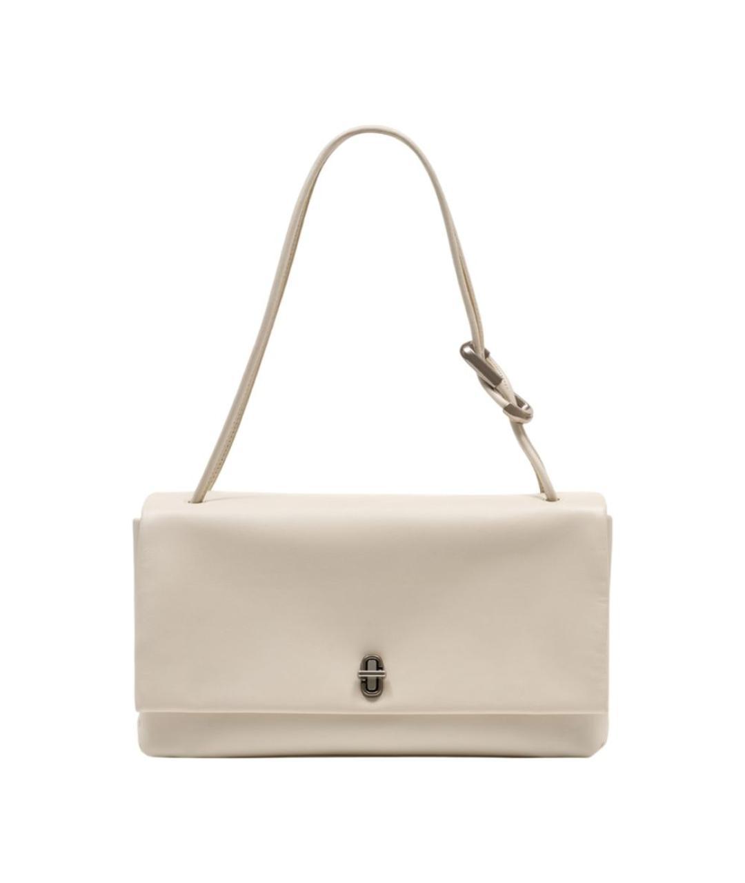 MARC JACOBS Белая кожаная сумка через плечо, фото 1