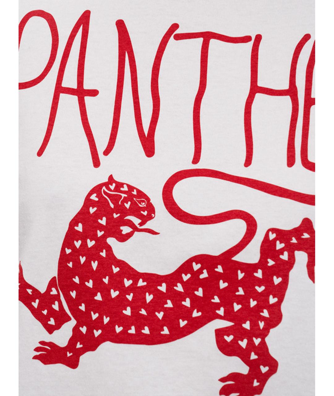 VALENTINO Белая хлопковая футболка, фото 5