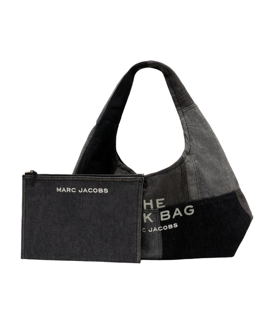 MARC JACOBS Черная хлопковая сумка через плечо, фото 3