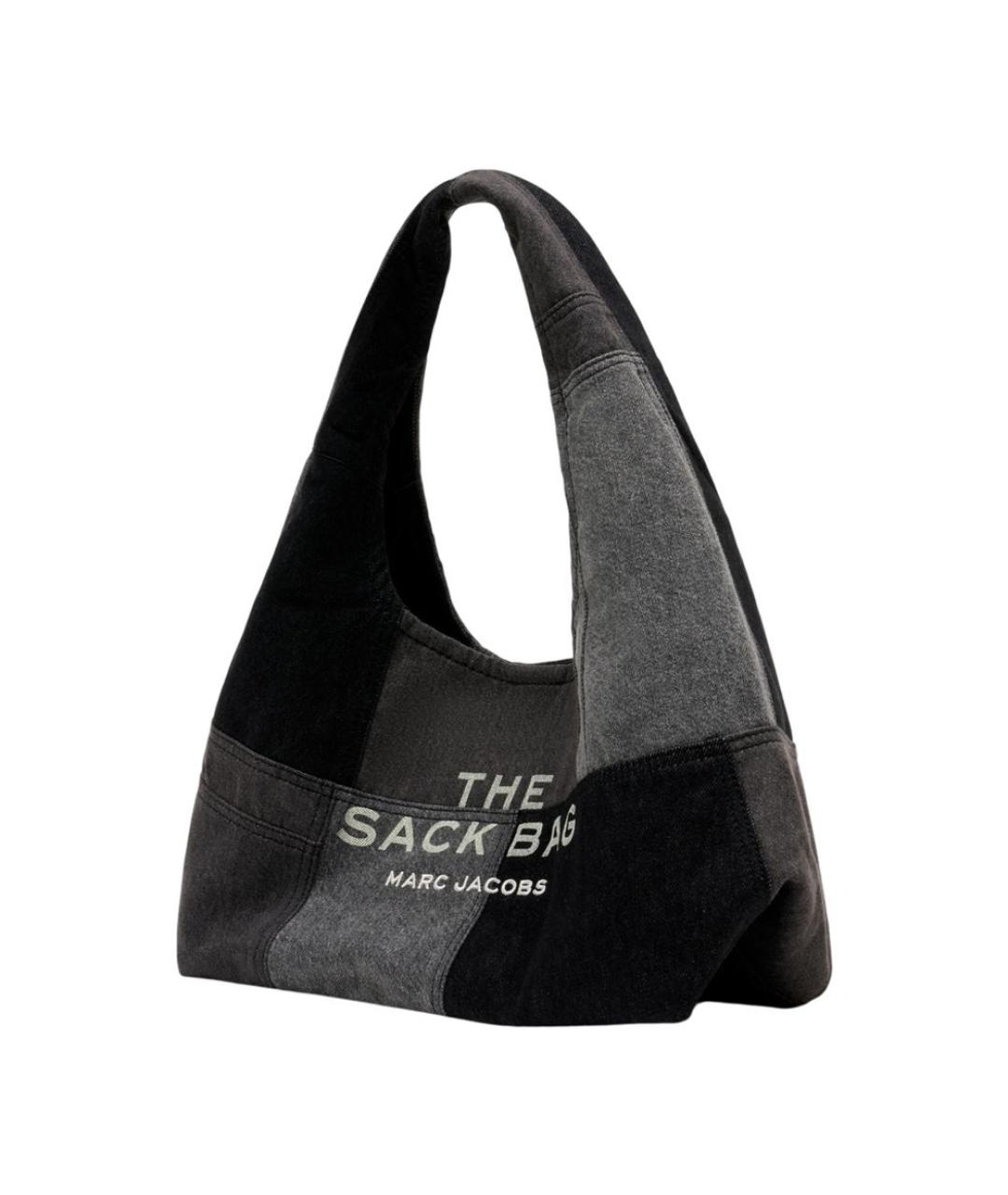 MARC JACOBS Черная хлопковая сумка через плечо, фото 2