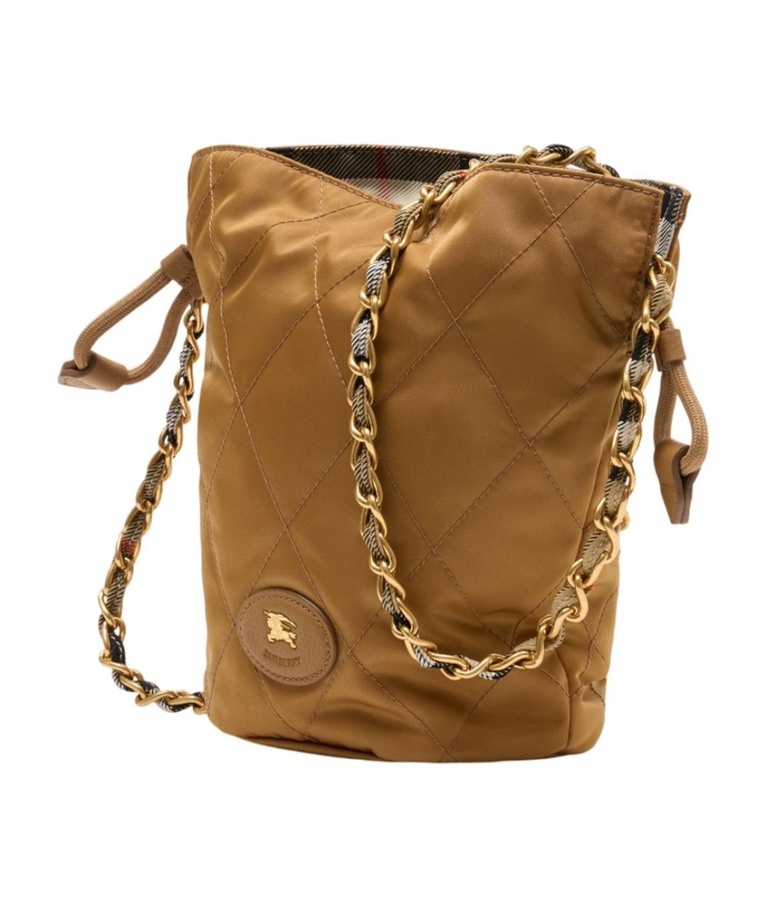 BURBERRY Коричневая сумка через плечо, фото 2