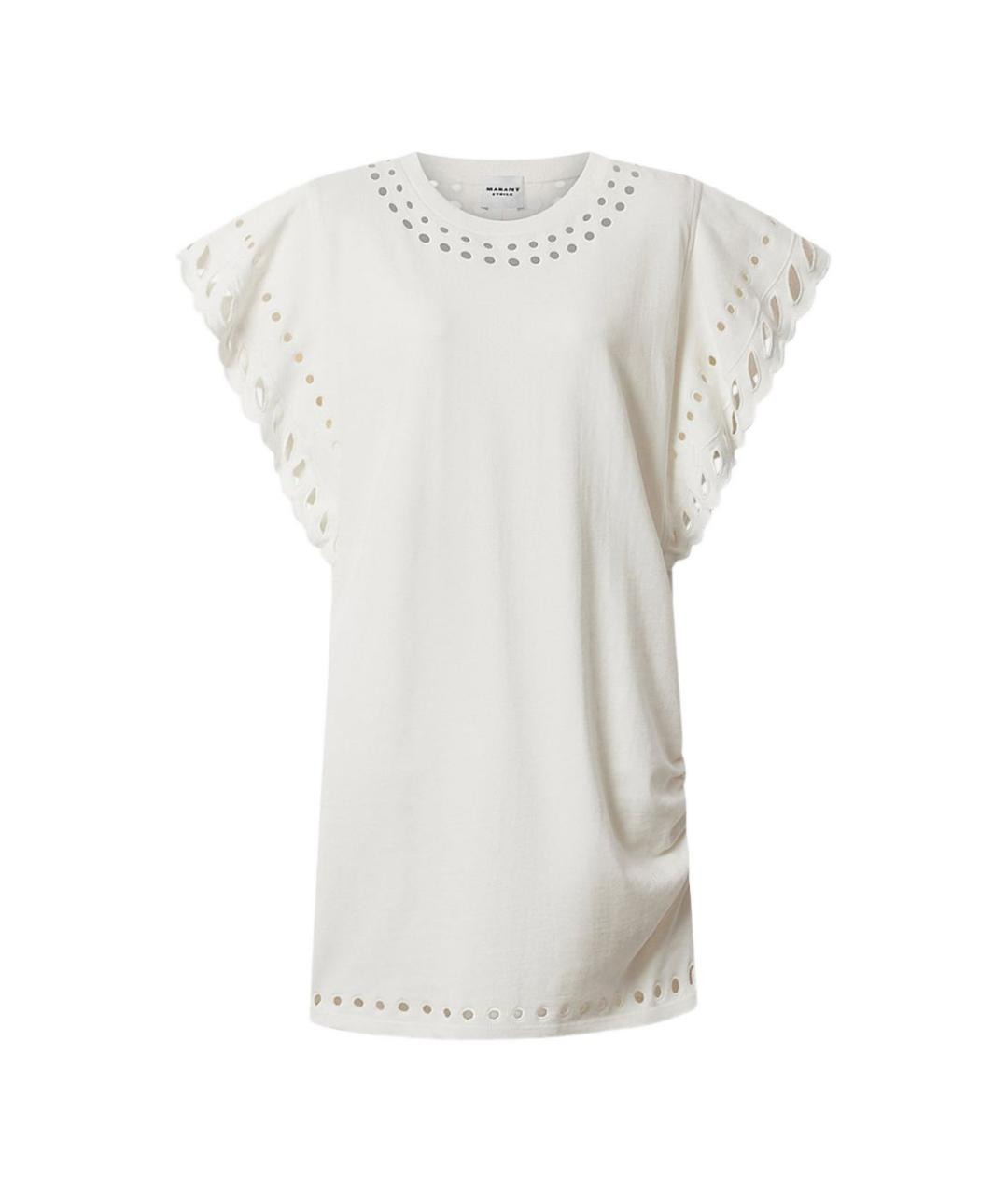 ISABEL MARANT Белое хлопковое повседневное платье, фото 1