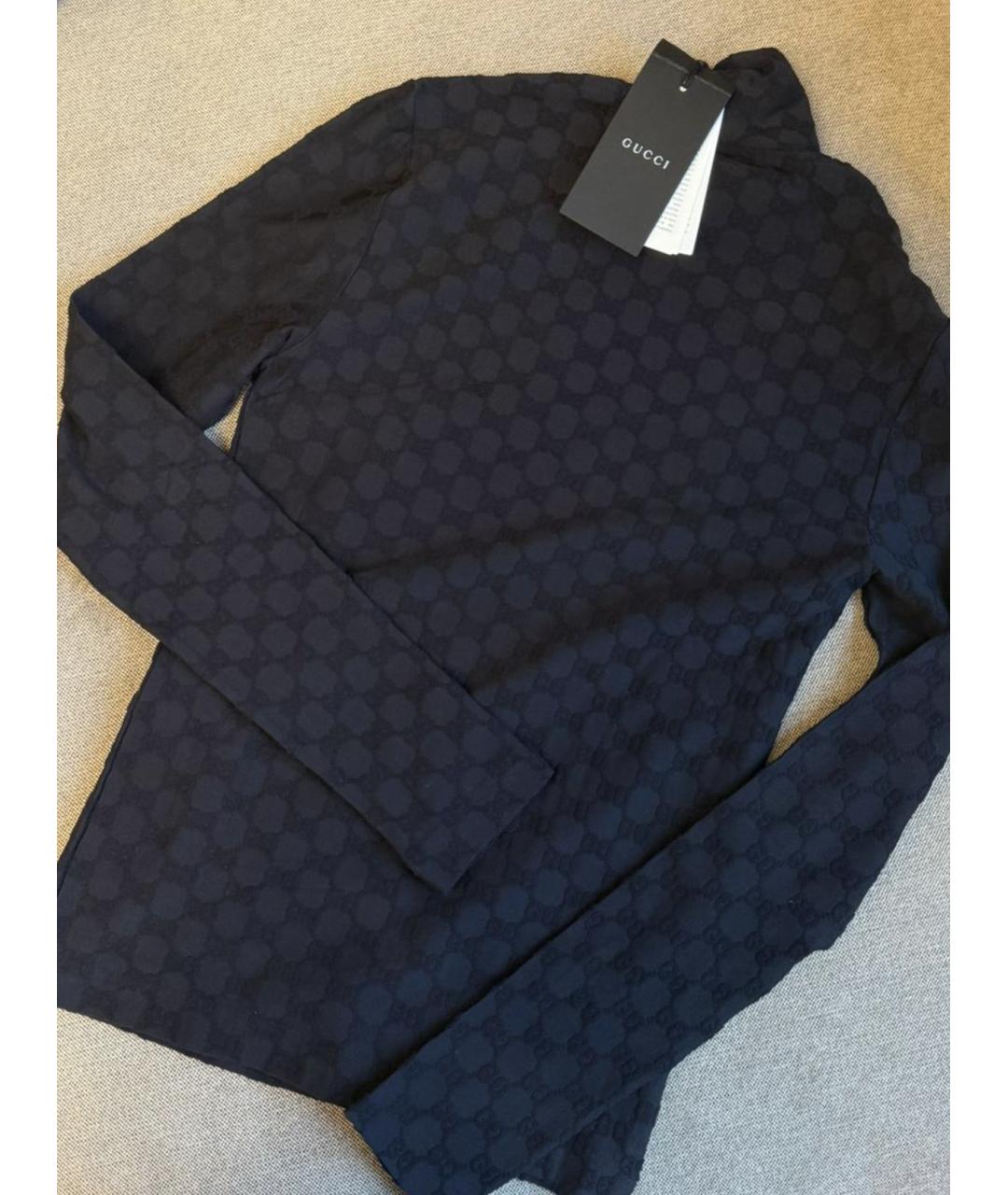 GUCCI Черная полиамидовая водолазка, фото 3