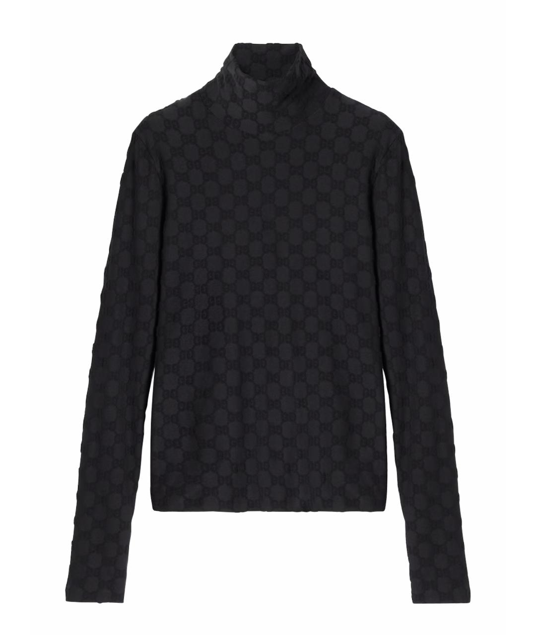 GUCCI Черная полиамидовая водолазка, фото 1