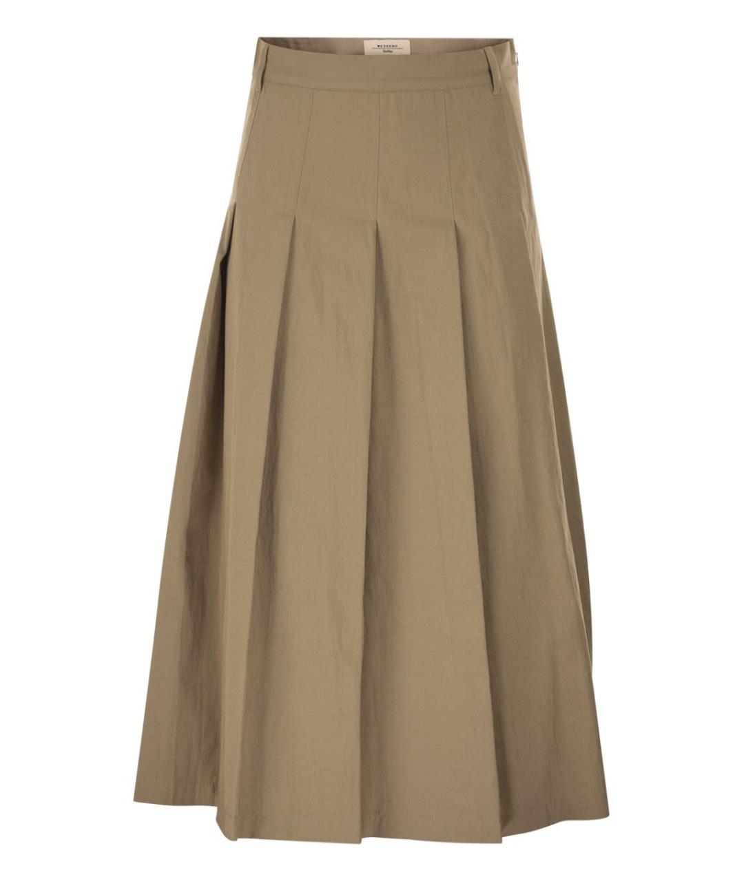 WEEKEND MAX MARA Хлопковая юбка миди, фото 1