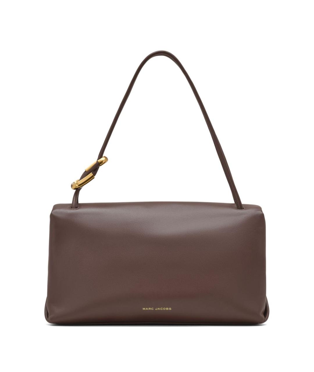 MARC JACOBS Коричневая кожаная сумка через плечо, фото 4