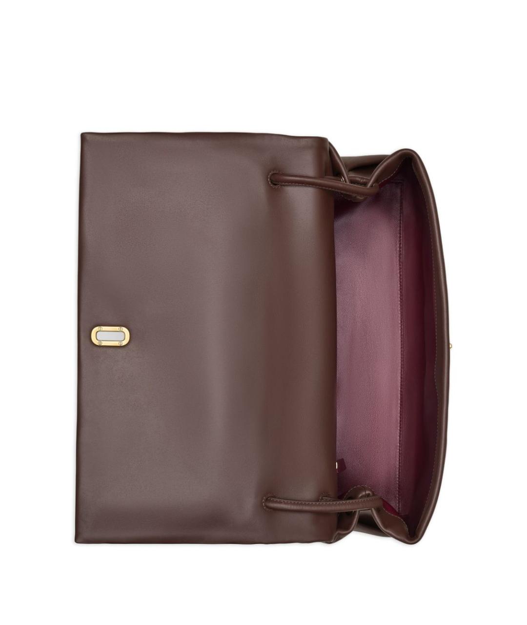 MARC JACOBS Коричневая кожаная сумка через плечо, фото 5